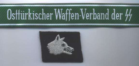 rukávová páska a nášivka Osttürkischen Waffen - Verbände der SS.jpg